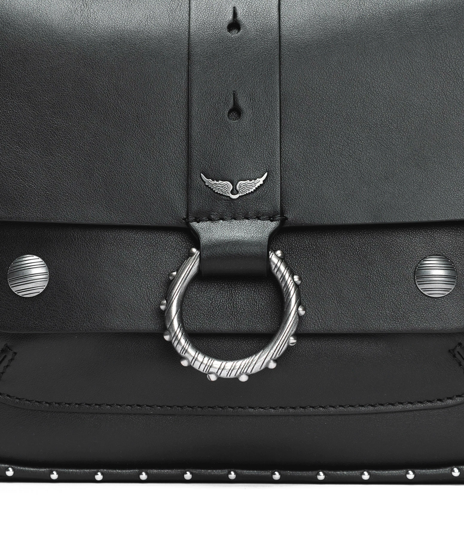 Sac Kate Cuir Noir, Collaboration Zadig & Voltaire X Kate Moss 8 Sac Kate Cuir Noir, Collaboration Zadig & Voltaire X Kate Moss – Image 6