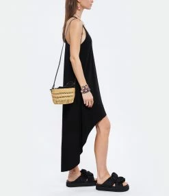 MUUN Panier Mini Minette Naturel Noir -jerome dreyfuss shop unnamed file 83