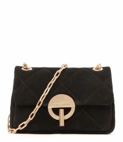 VANESSA BRUNO Sac Nano Moon Cuir Suédé Noir