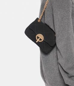 VANESSA BRUNO Sac Nano Moon Cuir Suédé Noir -jerome dreyfuss shop unnamed file 848