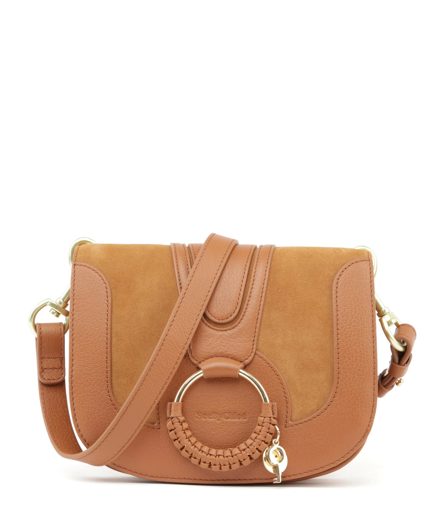 SEE BY CHLOE Sac Hana Double Cuir Caramel 3 SEE BY CHLOE Sac Hana Double Cuir Caramel