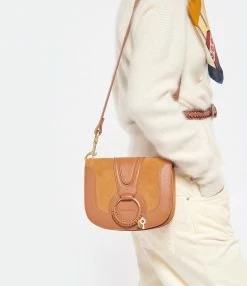 SEE BY CHLOE Sac Hana Double Cuir Caramel 12 SEE BY CHLOE Sac Hana Double Cuir Caramel -jerome dreyfuss shop unnamed file 895
