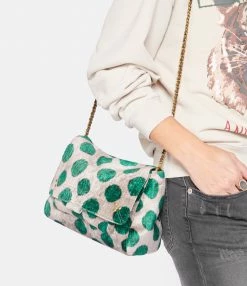JEROME DREYFUSS Sac Lulu M Velours Imprimé Pois, Capsule Velours 14 JEROME DREYFUSS Sac Lulu M Velours Imprimé Pois, Capsule Velours -jerome dreyfuss shop unnamed file 908