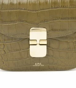 A.P.C. Sac Grace Mini Cuir Embossé Croco Olive 11 A.P.C. Sac Grace Mini Cuir Embossé Croco Olive -jerome dreyfuss shop unnamed file 913