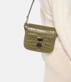 A.P.C. Sac Grace Mini Cuir Embossé Croco Olive 12 A.P.C. Sac Grace Mini Cuir Embossé Croco Olive -jerome dreyfuss shop unnamed file 914