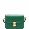 A.P.C. Sac Grace Mini Cuir Lisse Vert -jerome dreyfuss shop unnamed file 921