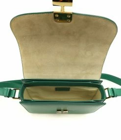 A.P.C. Sac Grace Mini Cuir Lisse Vert -jerome dreyfuss shop unnamed file 923