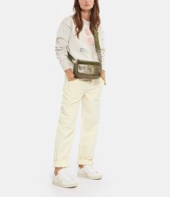 CLARIS VIROT Sac Lily Python Kaki Foncé -jerome dreyfuss shop unnamed file 954