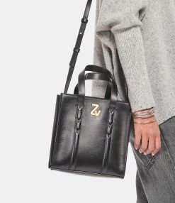 ZADIG & VOLTAIRE Sac ZV Initiale Le Small Cuir Noir 11 ZADIG & VOLTAIRE Sac ZV Initiale Le Small Cuir Noir -jerome dreyfuss shop unnamed file 978