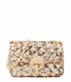 VANESSA BRUNO Sac Nano Moon Doré Pâle