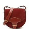 ISABEL MARANT Sac Botsy Cuir Suédé Rouge Foncé -jerome dreyfuss shop unnamed file 990